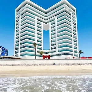  Apartamento Excelente Departamento Con Vista Parcial Al Mar, Frente Al Malecon, Alberca Y Gimnacio México